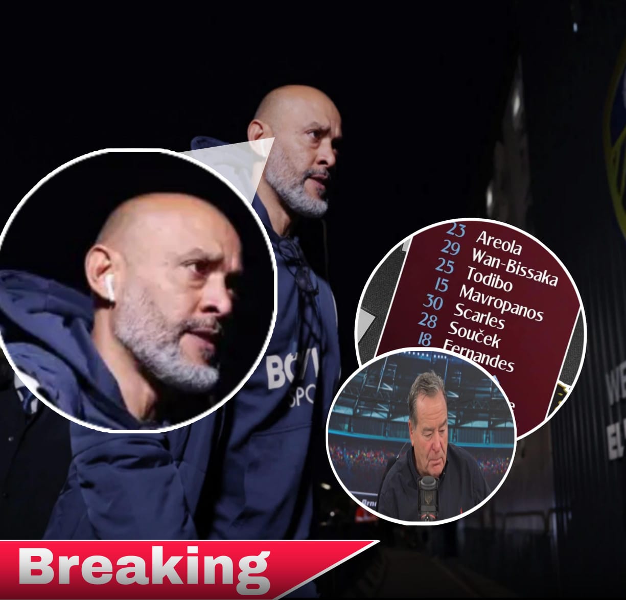 West Ham v Sunderland | Nuno’s Line-Up Announced as JWP Gets Reprieve — Sparks Massive Pre-Kickoff Debate