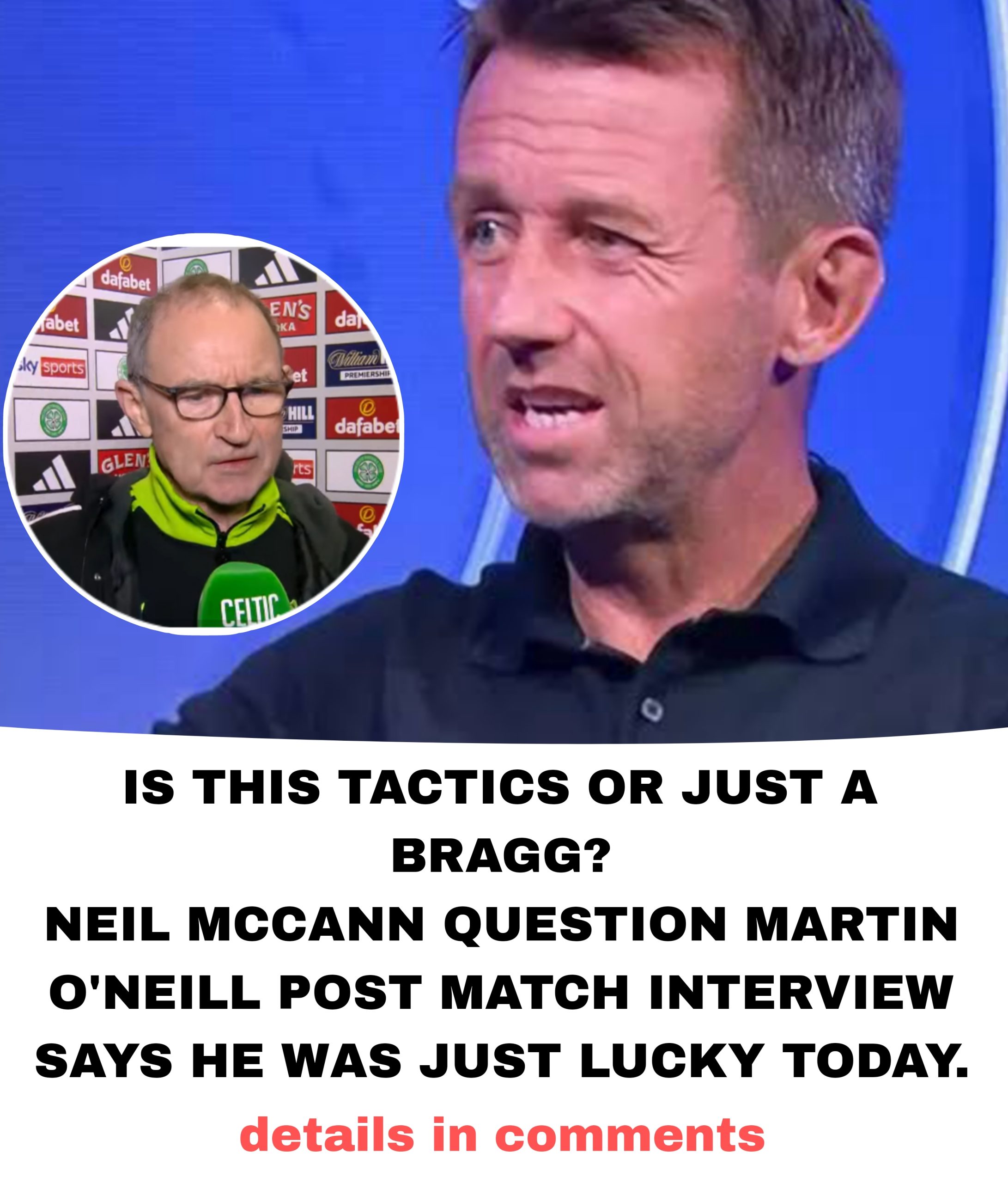 Martin O’Neill is changing the narrative.  “I have many more of junior adamu yet to be unveiled” Martin O’Neill in his post match interview