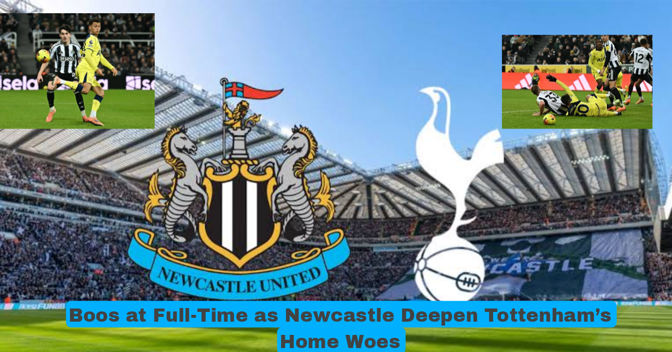 Boos after Newcastle hand Tottenham another home defeat