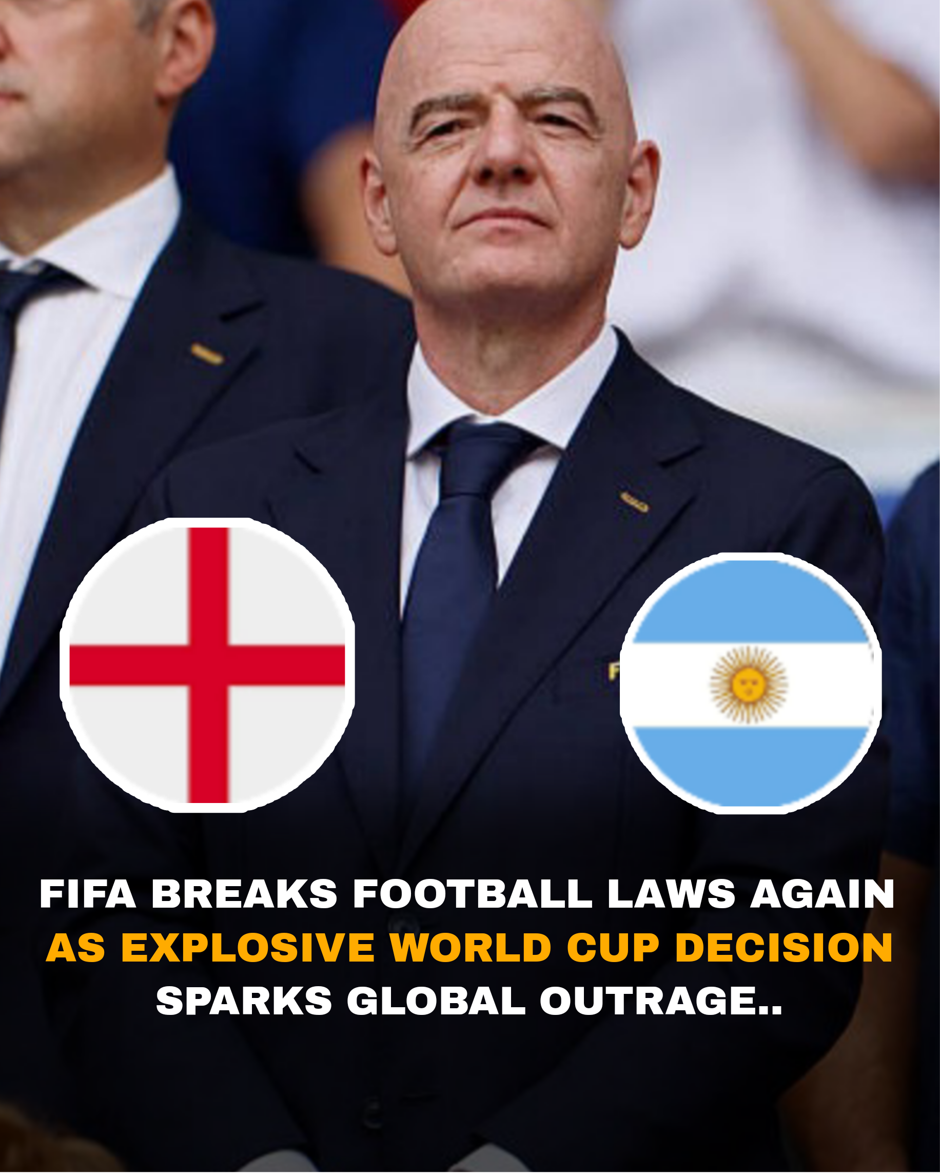 FIFA Breaks Football Laws Again As World Cup Decision Sparks Outrage fifa-breaks-football-laws-again-as-world-cup-decision-sparks-outrage